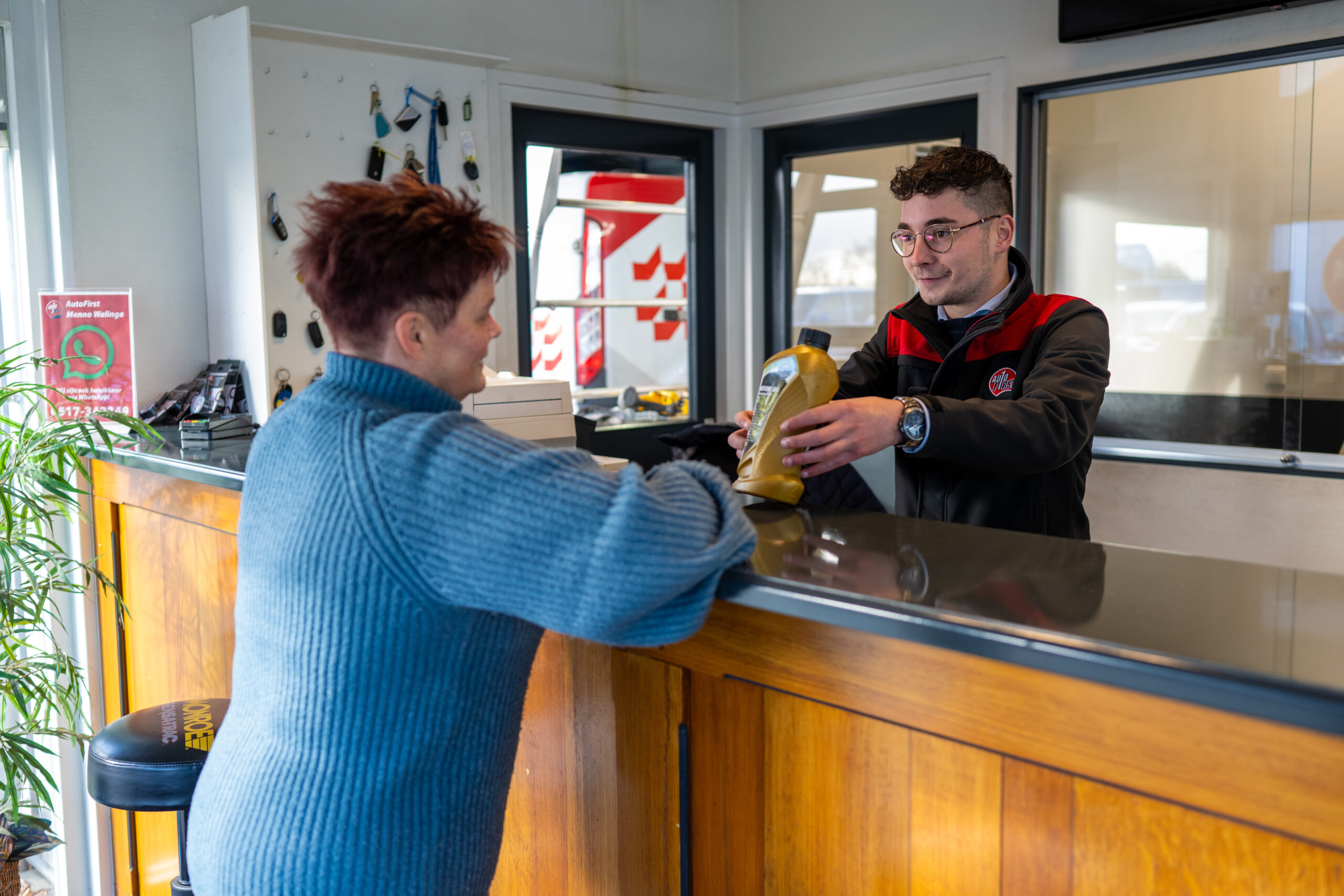 service adviseur Menno Walinga